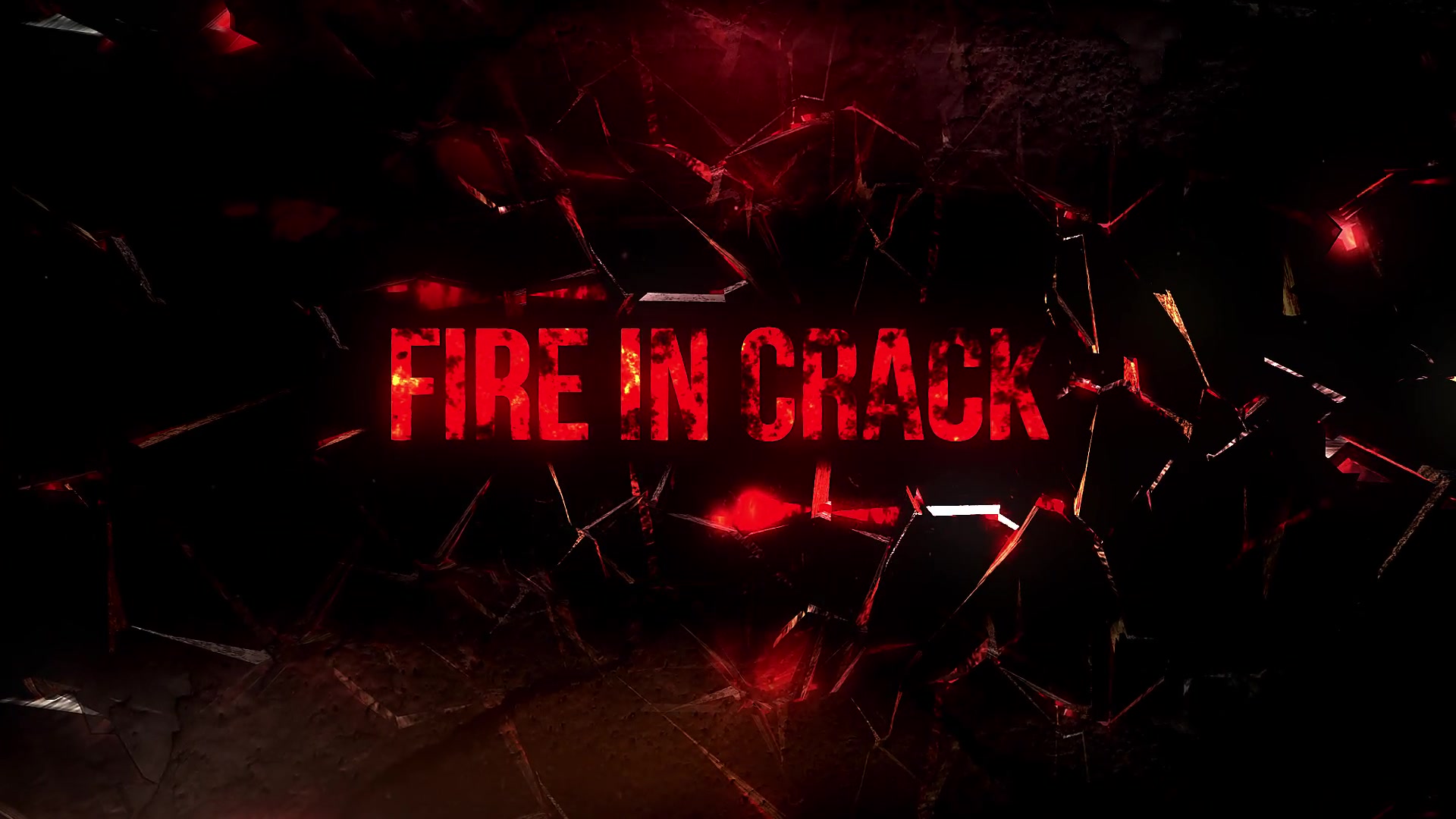 Fire In Crack Text Reveal Videohive 30218420 Premiere Pro Image 3