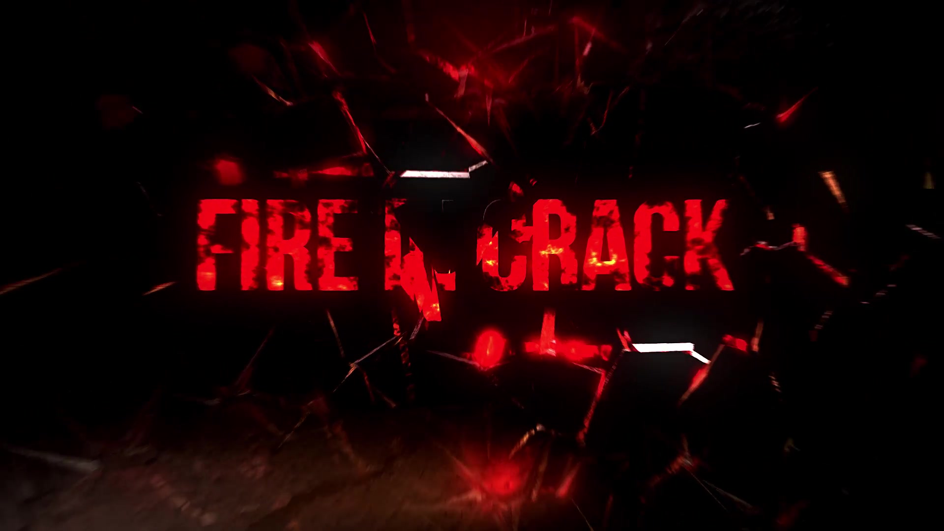 Fire In Crack Text Reveal Videohive 30218420 Premiere Pro Image 4