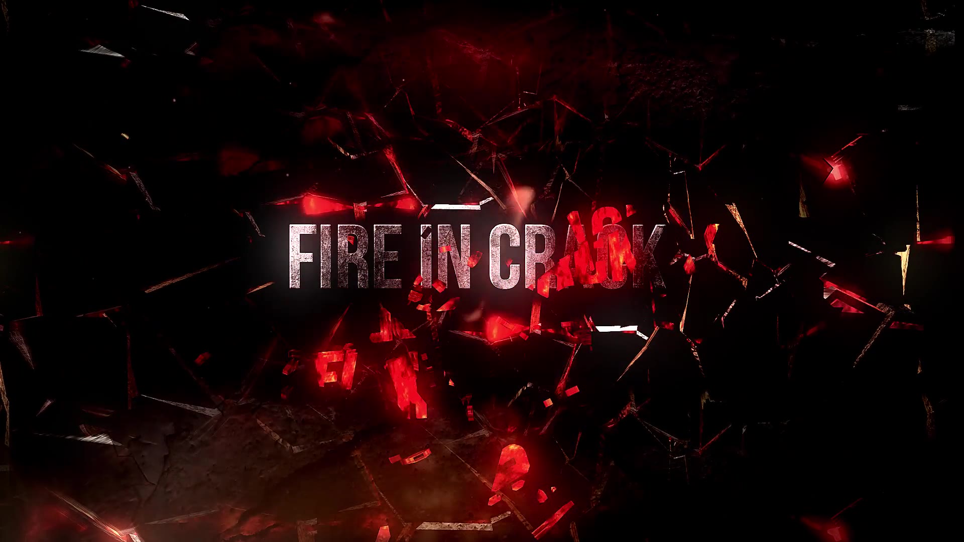 Fire In Crack Text Reveal Videohive 30218420 Premiere Pro Image 6