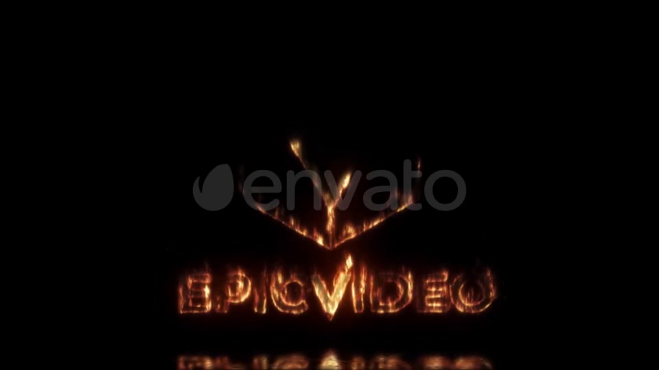 Fire Logo Or Title Reveal Intro Videohive 24687377 After Effects Image 3