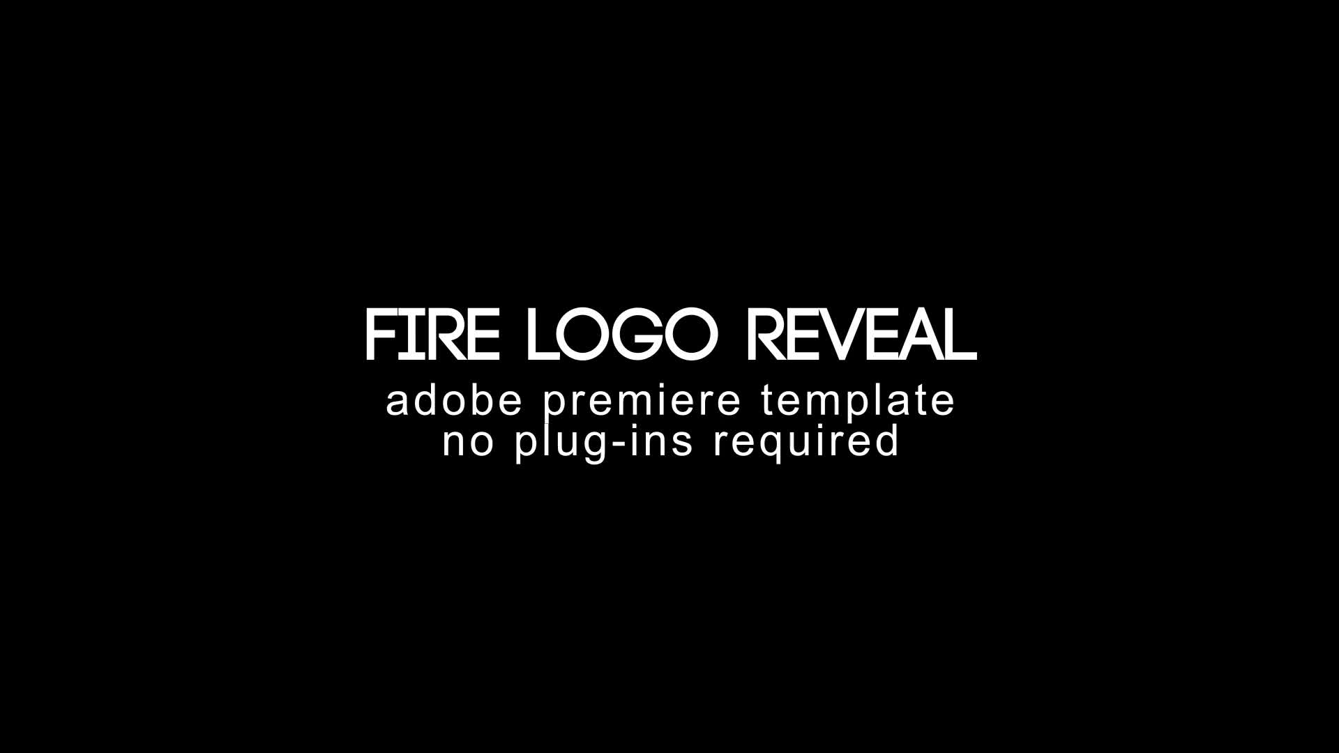 Fire Logo Premiere Pro Videohive 26599901 Premiere Pro Image 1