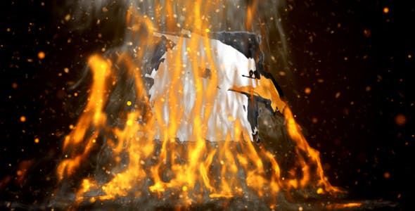 Fire Logo Reveal - 14061779 Videohive Download