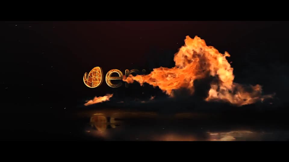 Fire Logo Reveal Videohive 22478558 After Effects Image 2