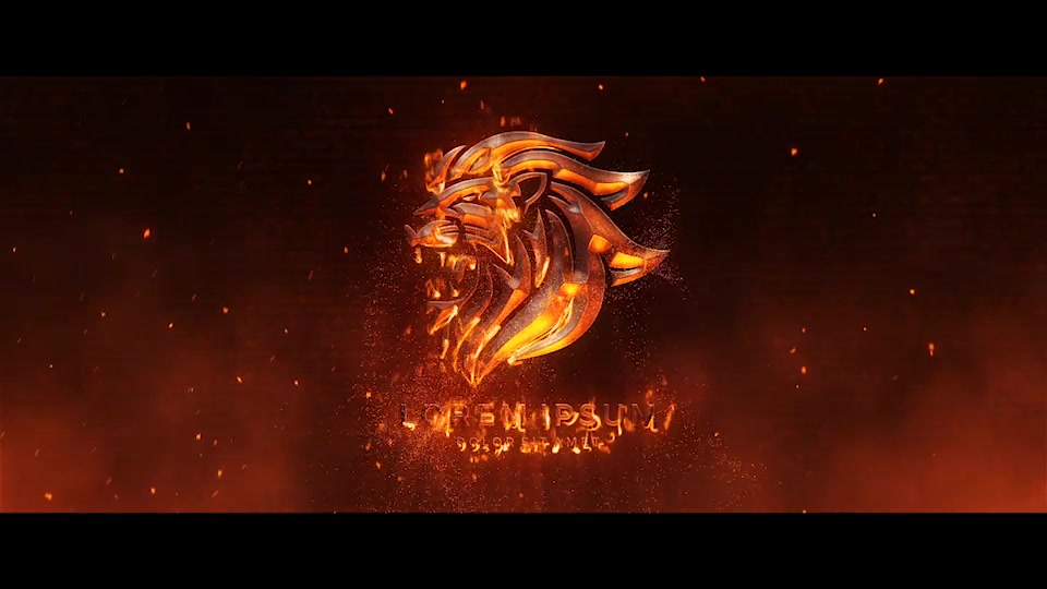 Fire Logo Reveal Videohive 42151303 After Effects Image 9