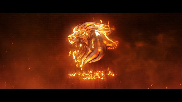 Fire Logo Reveal - 42151303 Videohive Download