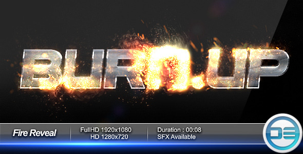 Fire Reveal - Download Videohive 460571