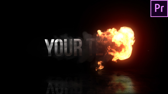 Fire Reveal Title - Download Videohive 22821182