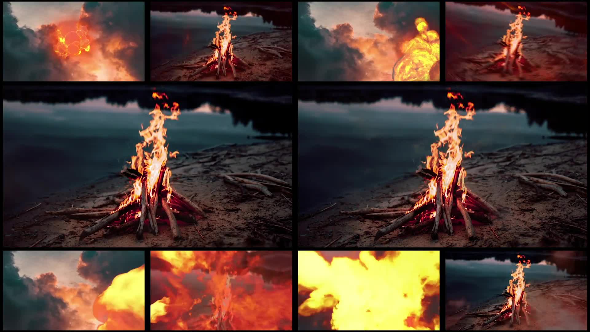 Fire Seamless Transitions for After Effects Videohive 39590232 After Effects Image 2