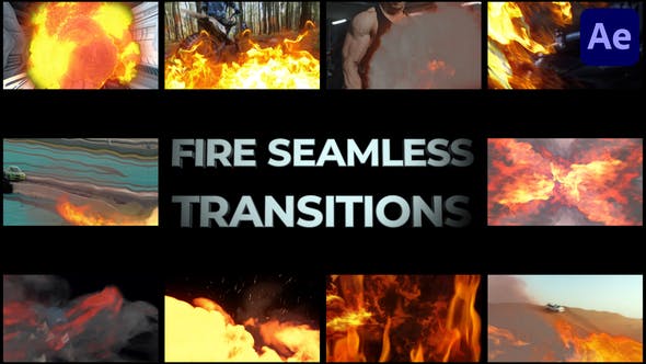 Fire Seamless Transitions for After Effects - 39590232 Download Videohive