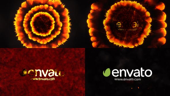 Fire Shokwave Logo Reveal - 28441135 Videohive Download