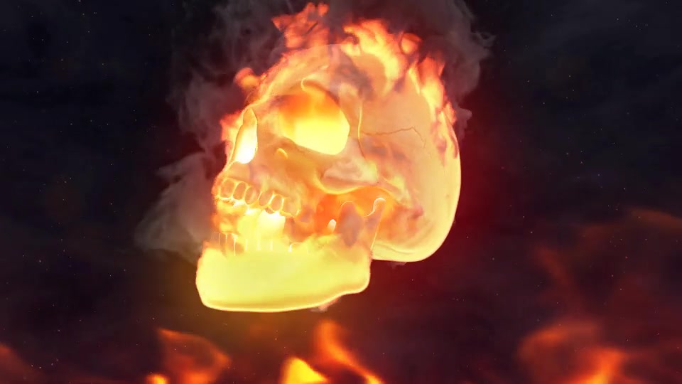 Fire Skull Logo Reveal Videohive 24509656 After Effects Image 3