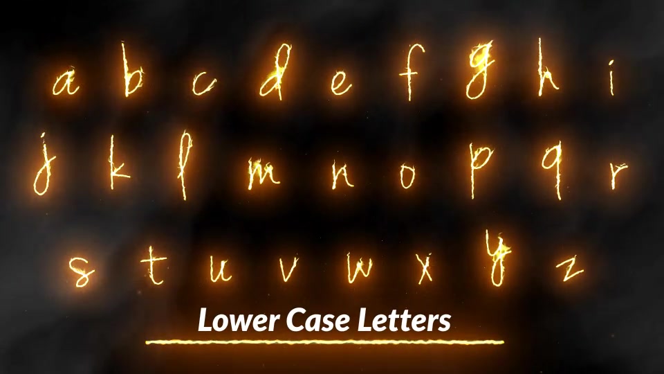 Fire Text Flaming Animated Font Pack with Tool Videohive 25574991 After Effects Image 5
