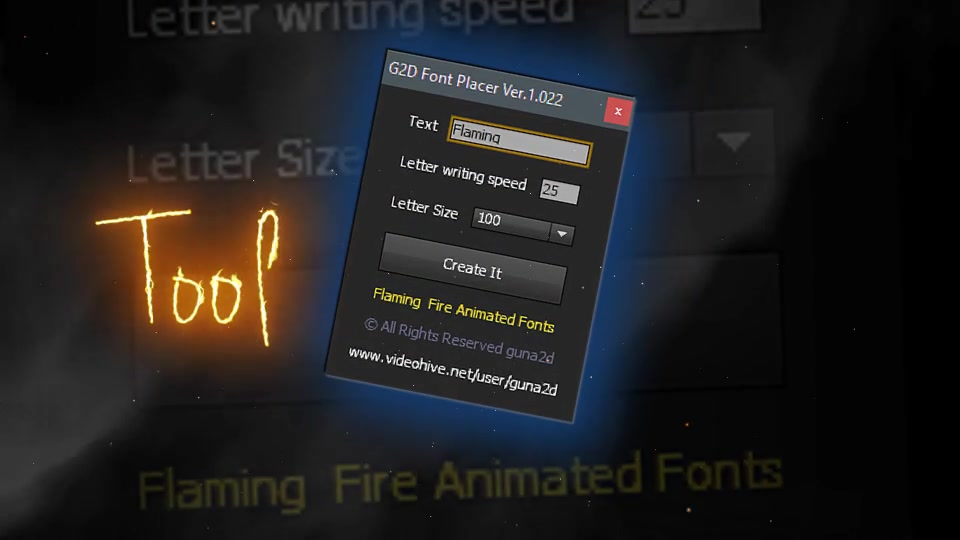 Fire Text Flaming Animated Font Pack with Tool Videohive 25574991 After Effects Image 8