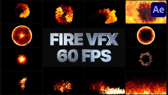 after effects fire video download