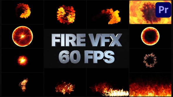 Fire VFX | Premiere Pro MOGRT - 29109028 Videohive Download