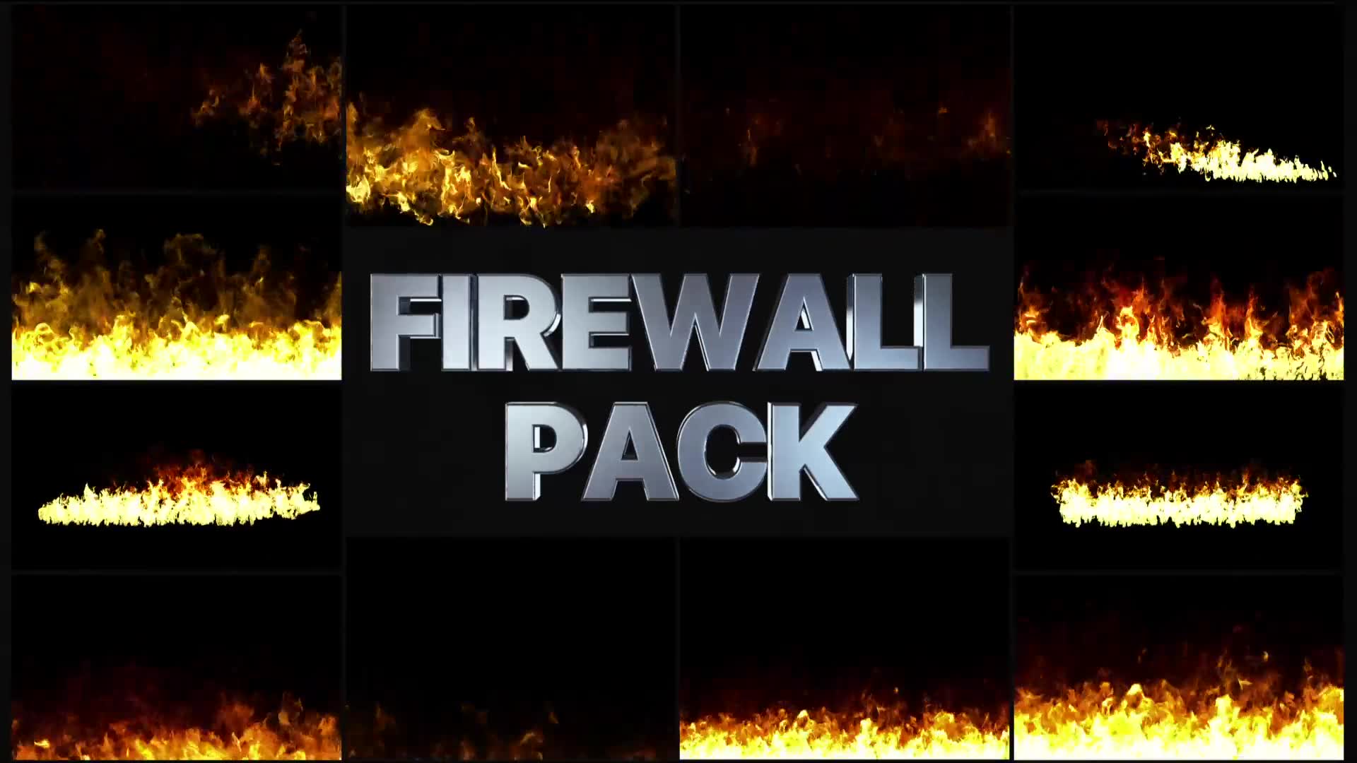 Fire Walls Pack | After Effects Videohive 28359022 After Effects Image 2