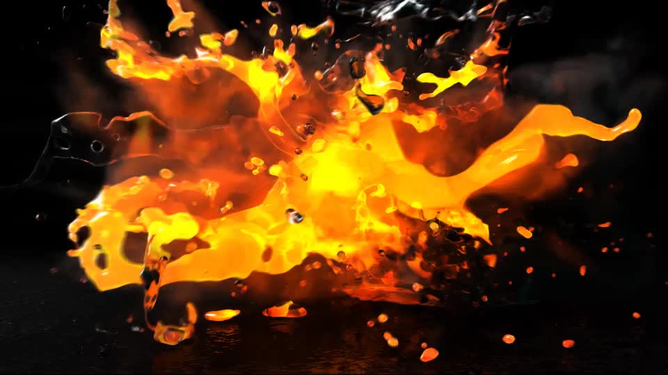 Fire Water Logo Videohive 22356177 After Effects Image 1