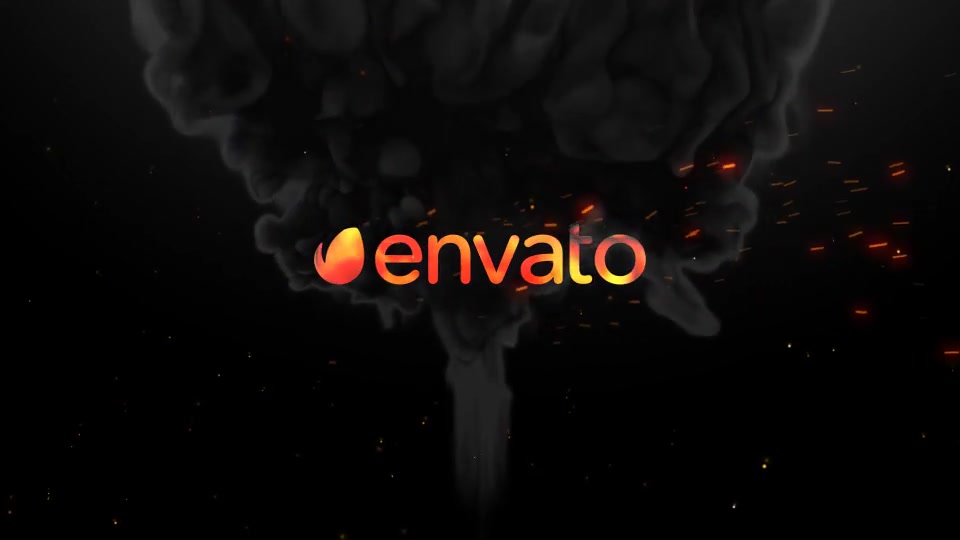 Fire With Smoke Collision Logo Reveal Videohive 27481770 After Effects Image 7