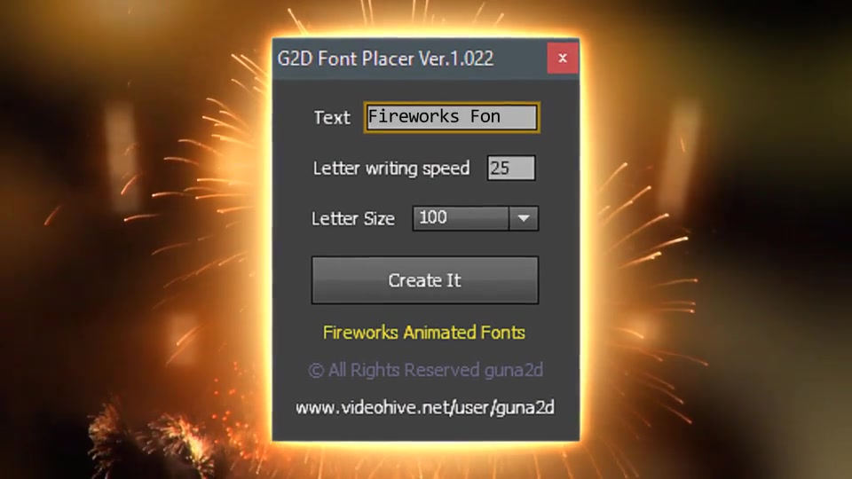 Fireworks Animated Font Pack with Tool Videohive 31992844 After Effects Image 10
