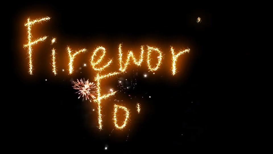 Fireworks Animated Font Pack with Tool Videohive 31992844 After Effects Image 2