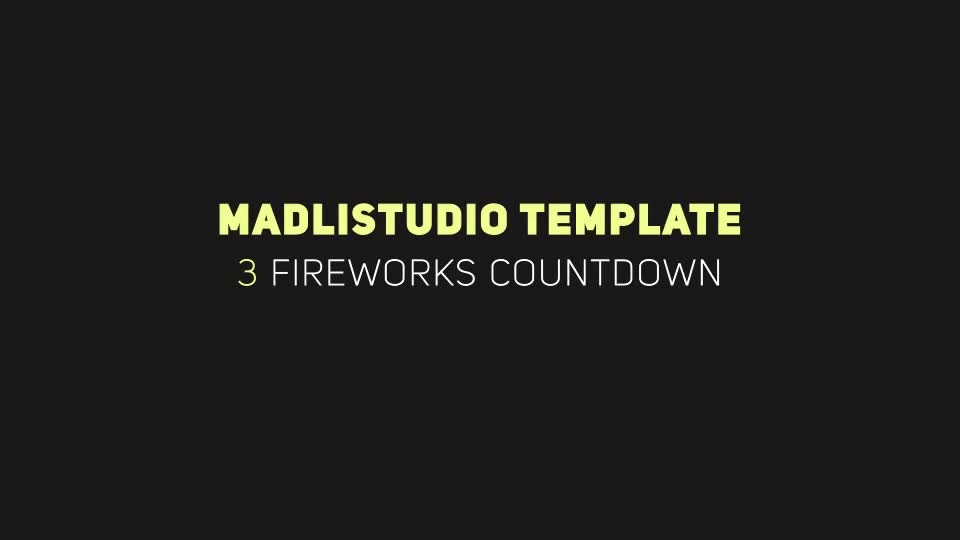Fireworks Countdown Videohive 19189635 After Effects Image 1