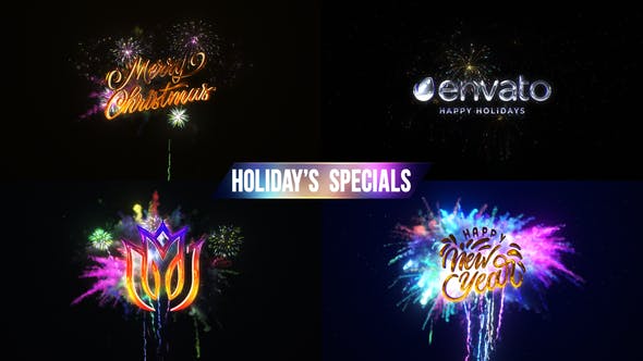 Fireworks & Explosion Logo - 29168088 Videohive Download