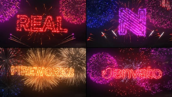 Fireworks Logo & Titles - Videohive Download 26055600