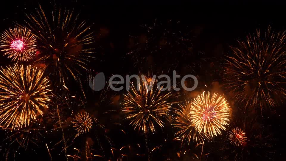Fireworks on Sky Celebration  Videohive 29041177 Stock Footage Image 8