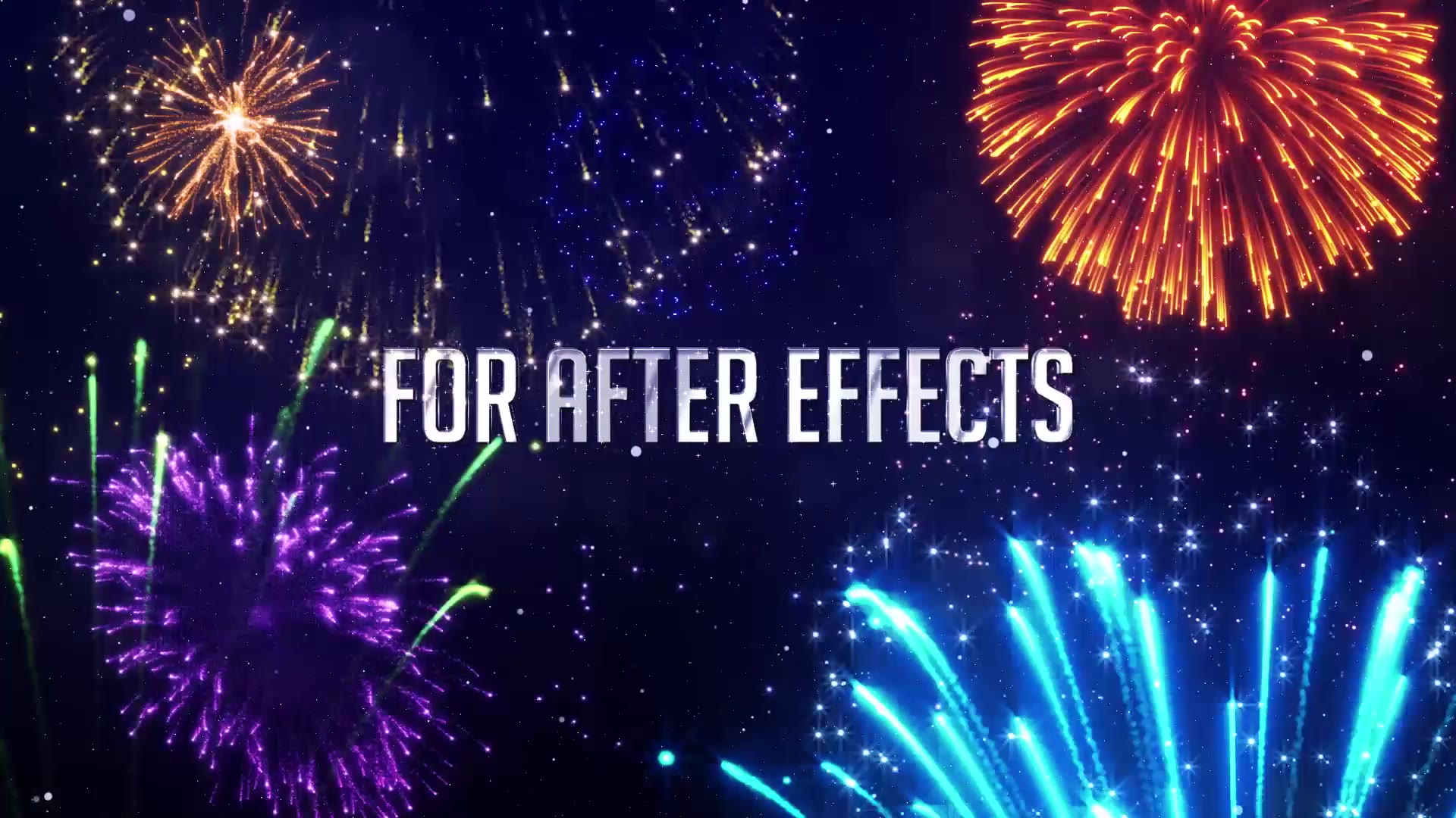 fireworks after effects project download