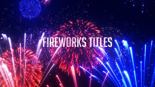 Fireworks Titles - Download Videohive 24750446