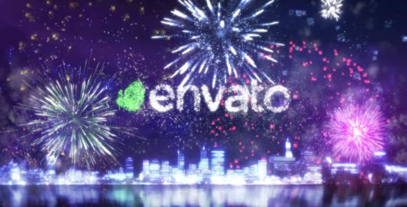 Fireworks/Celebrating Logo 2 - 19191009 Videohive Download