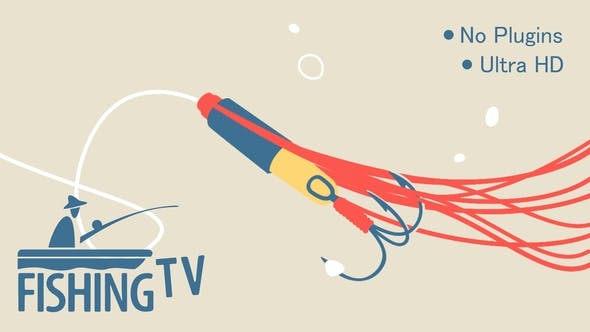 Fishing TV Logo - Videohive Download 24459291