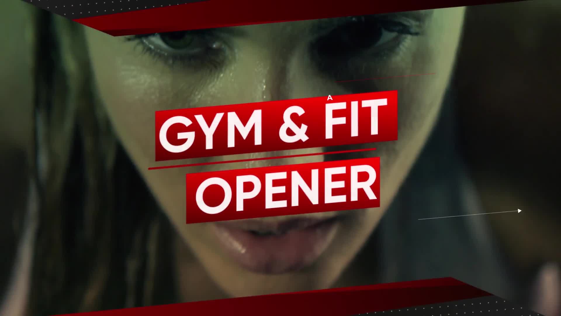 Fitness and Workout | Gym Opener | Sport Promo | Dynamic Slideshow Videohive 24793073 After Effects Image 1
