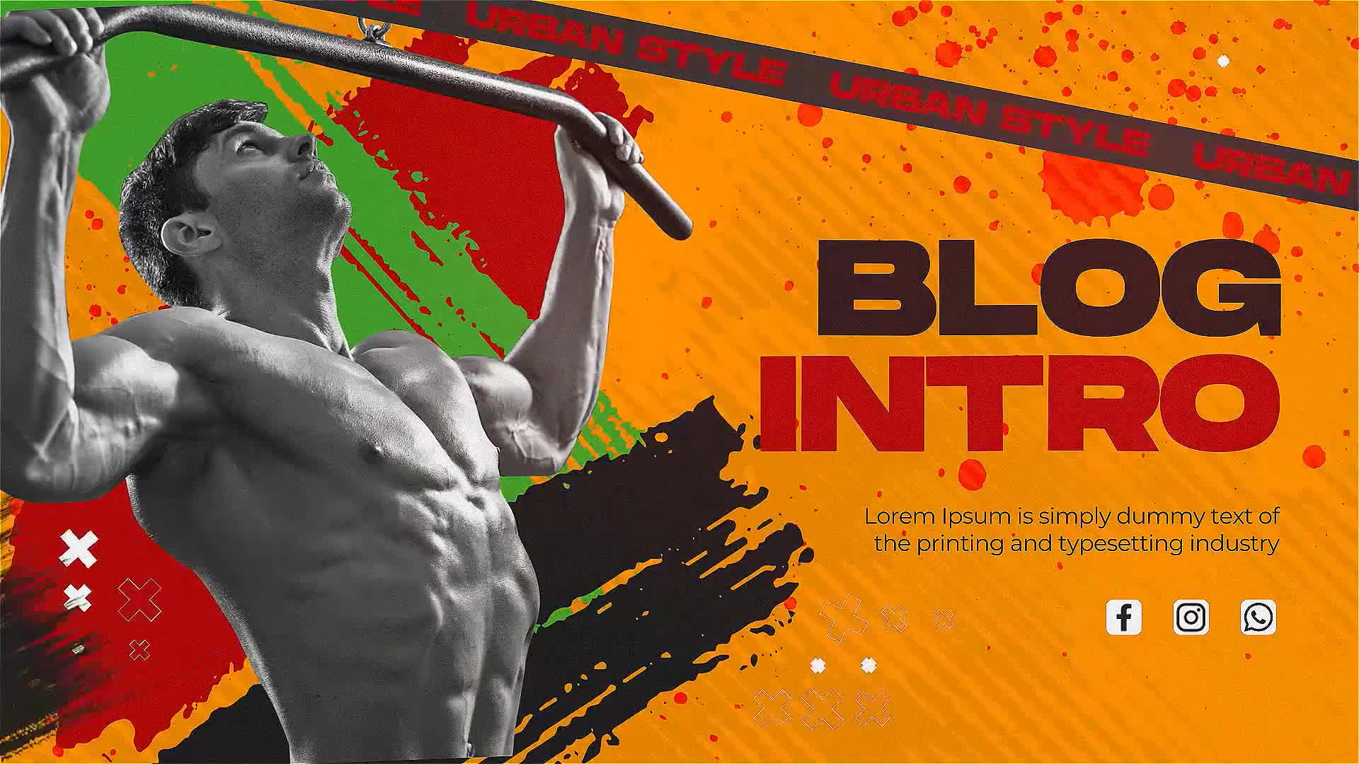 Fitness Blog Intro Videohive 36771678 After Effects Image 6