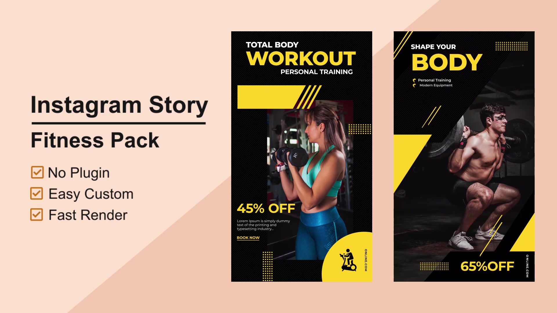 Fitness Instagram Stories V02 Videohive 26918106 After Effects Image 4