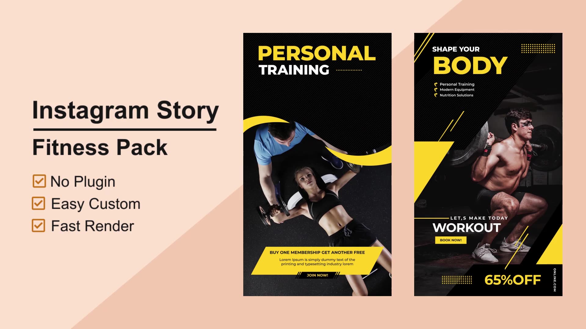 Fitness Instagram Stories V02 Videohive 26918106 After Effects Image 6