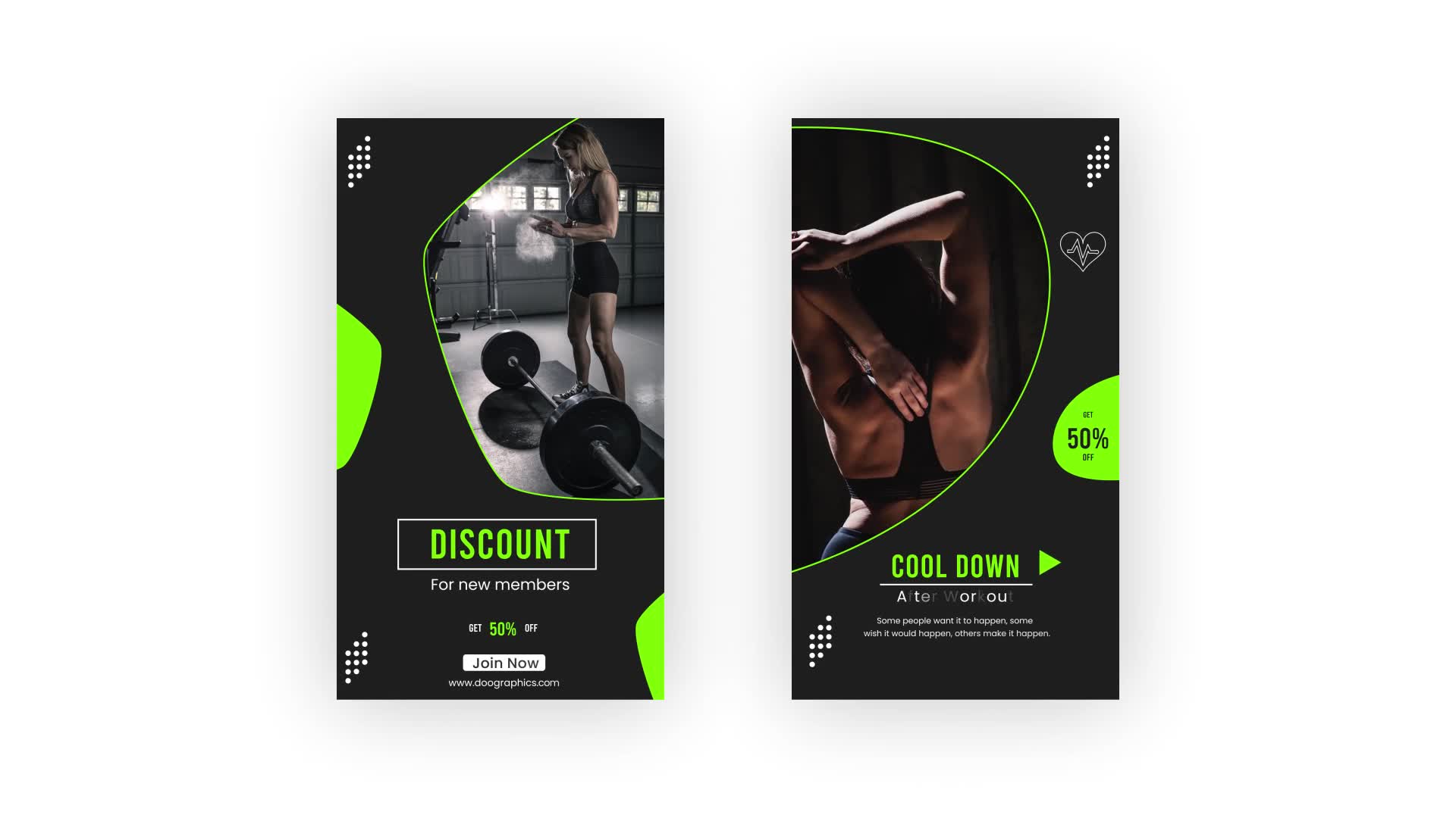 Fitness Instagram Story Pack Videohive 35473698 After Effects Image 10