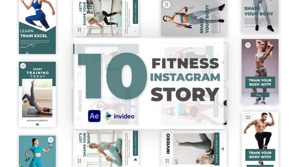 Fitness Instagram Story Pack - Videohive 32928826 Download