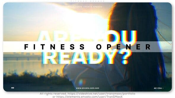 Fitness Opener - 26449300 Videohive Download
