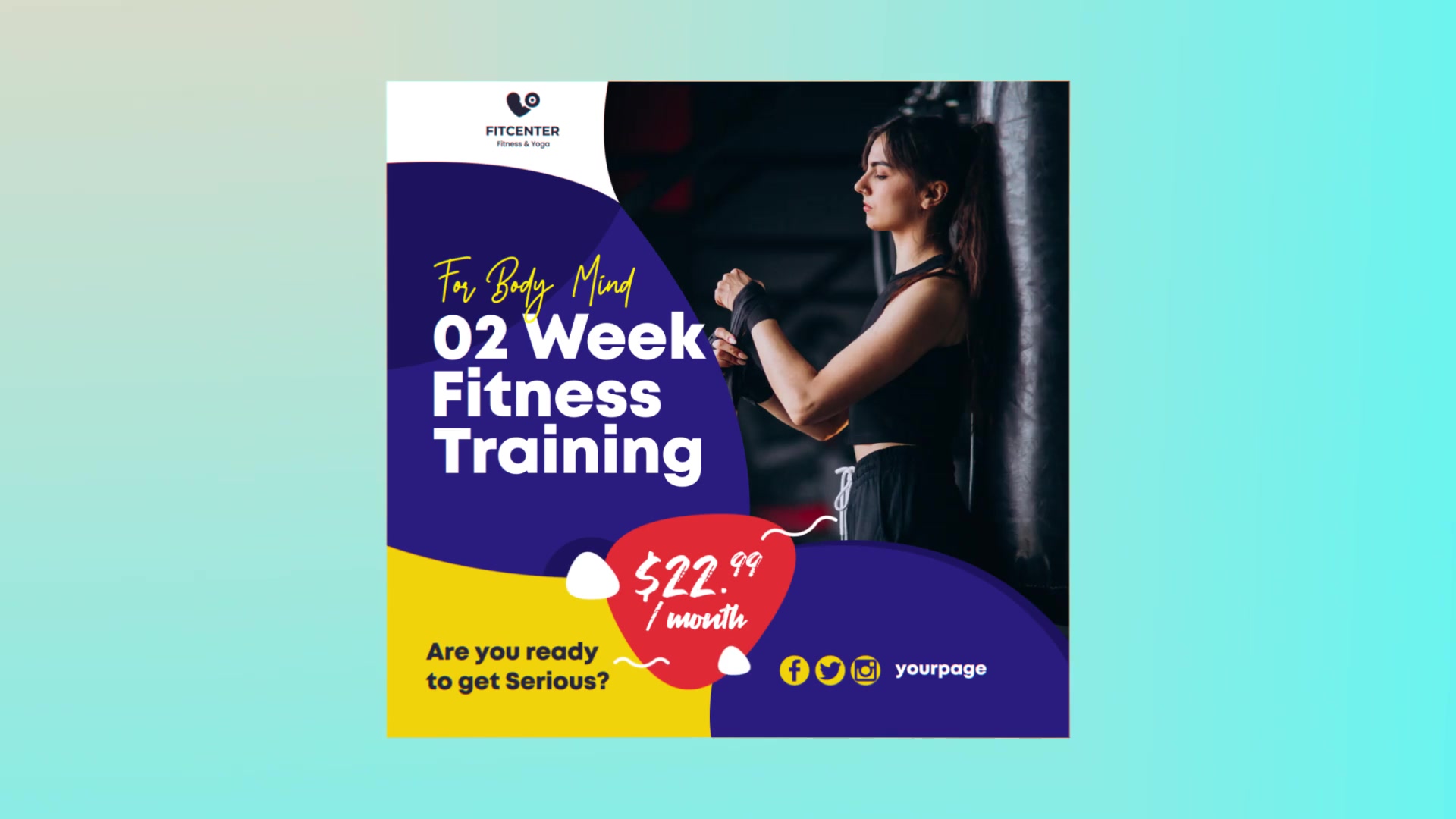 Fitness Promo Instagram Post Videohive 29814509 After Effects Image 12