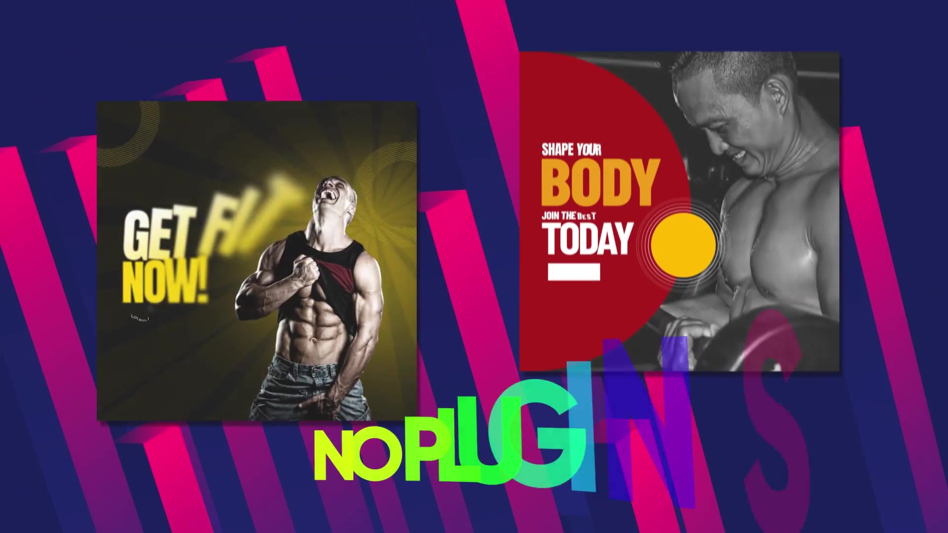 Fitness Promo Intagram Posts B46 Videohive 32725104 After Effects Image 4