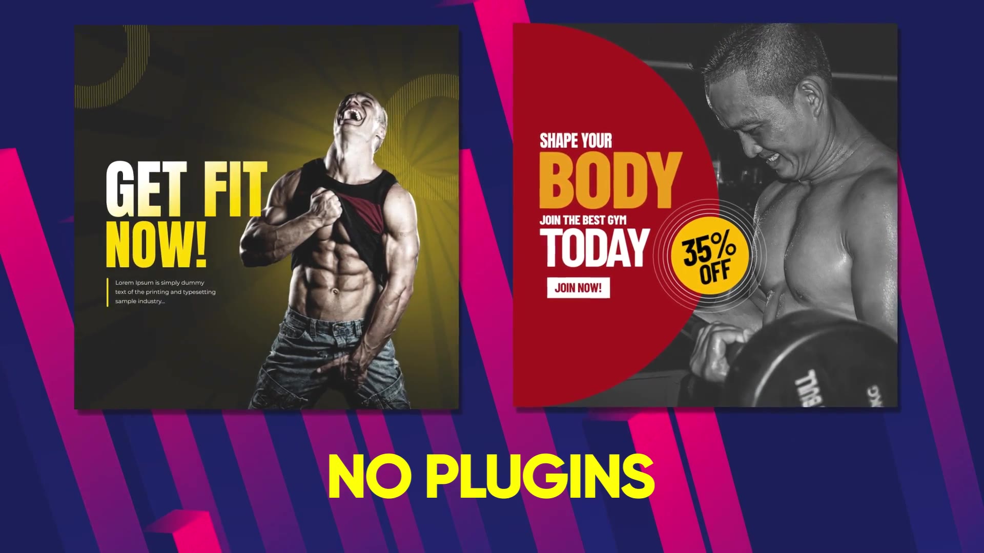 Fitness Promo Intagram Posts B46 Videohive 32725104 After Effects Image 6