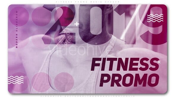 Fitness Promo Media Opener - Download Videohive 24225009