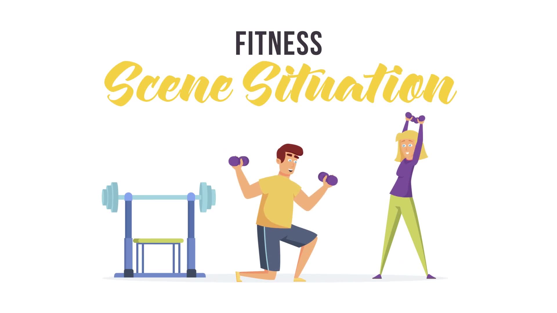 Fitness Scene Situation Videohive 28479771 After Effects Image 1