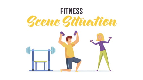 Fitness Scene Situation - Videohive Download 28479771