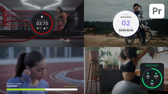 Fitness & Sport Countdown Timers - Videohive 38830905 Download