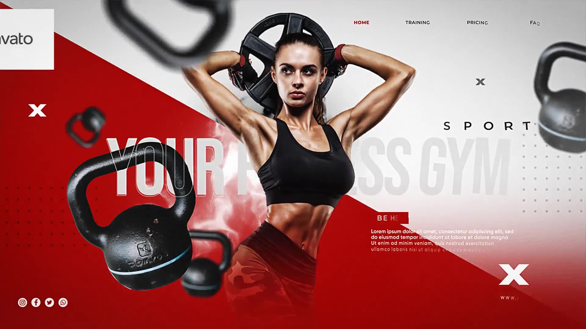 Fitness Training Gym Promo Videohive 38535525 After Effects Image 2