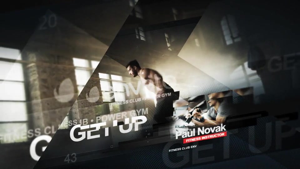 Fitness Visio Broadcast Pack Videohive 27927078 After Effects Image 10