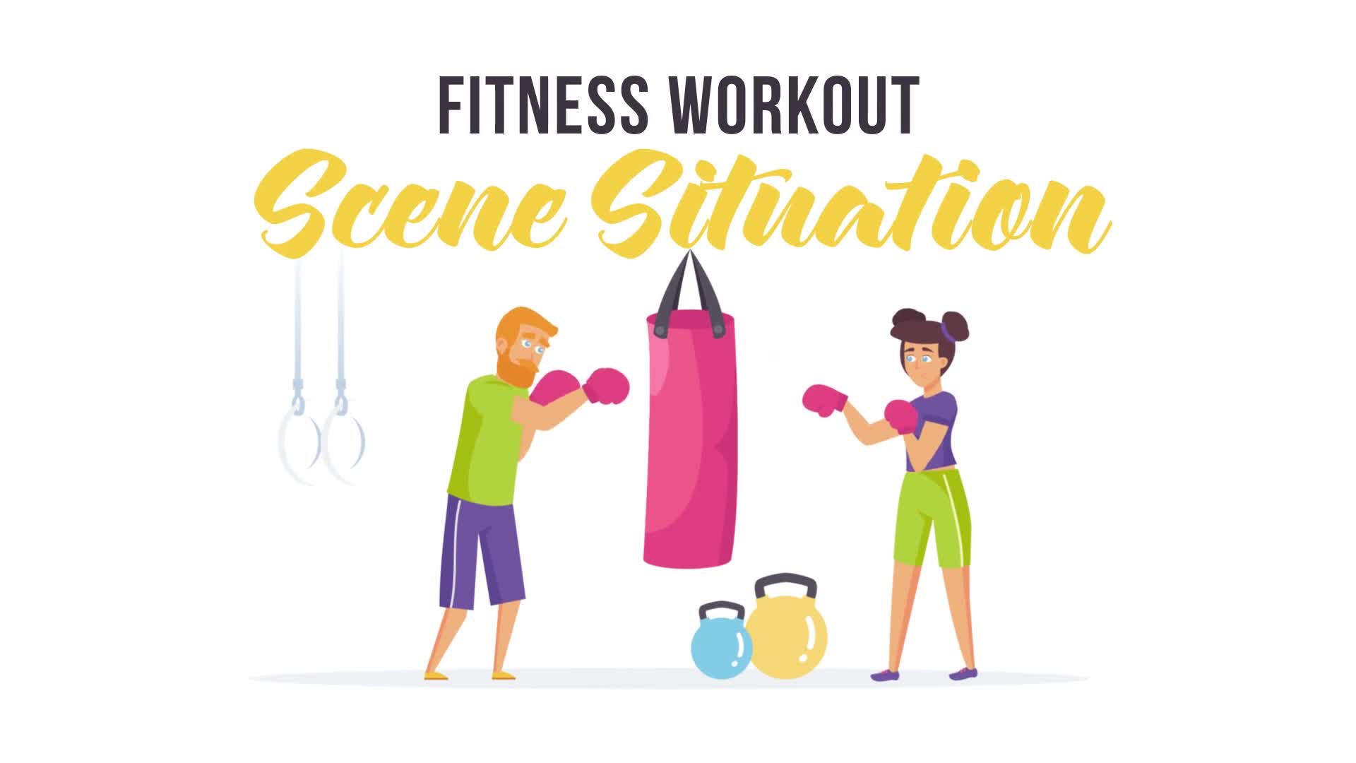 Fitness workout Scene Situation Videohive 27608490 After Effects Image 1