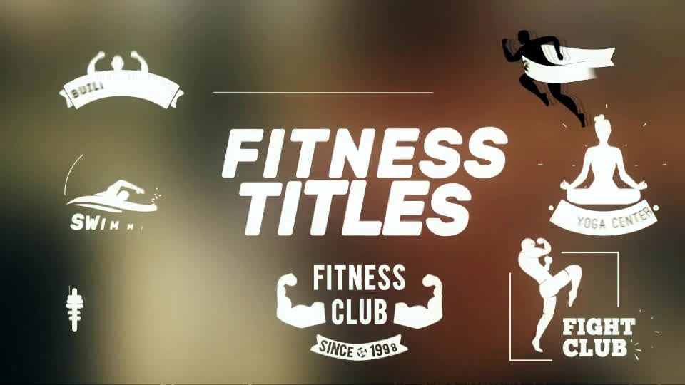 Fitness/Sport Titles Videohive 19870515 After Effects Image 1